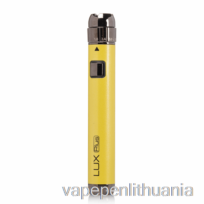 Yocan Lux Plus 510 Akumuliatoriaus Geltonas Vape Skystis